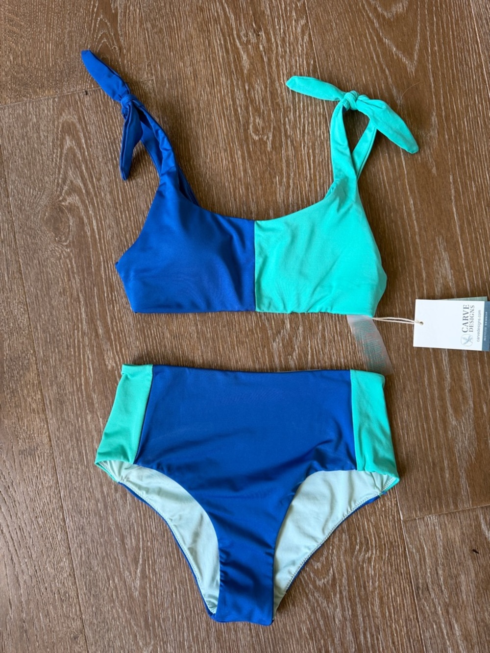 Carve Designs Colorblock Bikini - Picture 1 of 4
